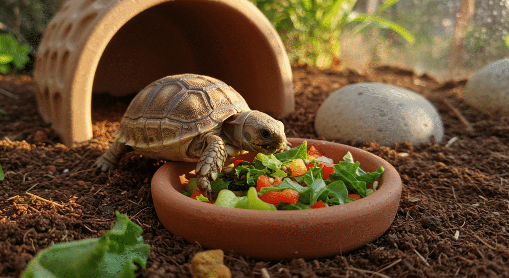 Getting baby sulcata nutrition right requires effort, attention to detail, and consistency. But the payoff is enormous.