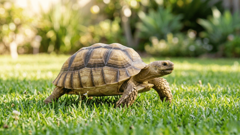 Most sulcata protein advice is written for adults. Learn exactly how much baby sulcata protein growing tortoises need.