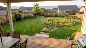 Setting up the right sulcata tortoise habitat is the biggest commitment in sulcata care. How to get space, substrate, temperature, and security right.