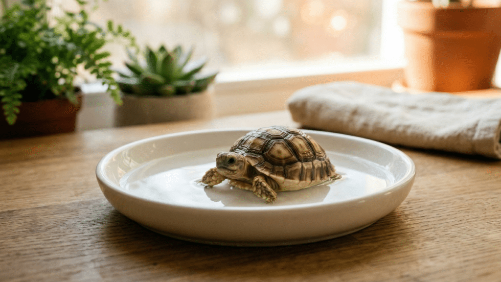 Baby Sulcata Nutrition: The Complete Feeding Guide for the First Year 4 Get baby sulcata nutrition right from day one. Diet ratios, foods to avoid, supplements, hydration, and feeding schedule