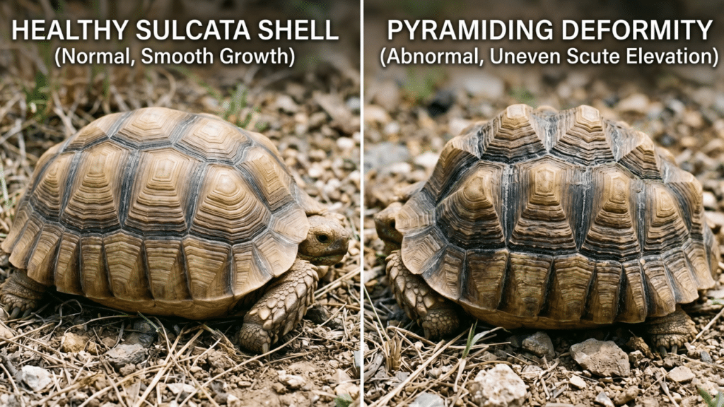 This complete sulcata tortoise size guide covers growth rates by age, healthy vs. rapid growth, housing transitions, and what drives adult size.