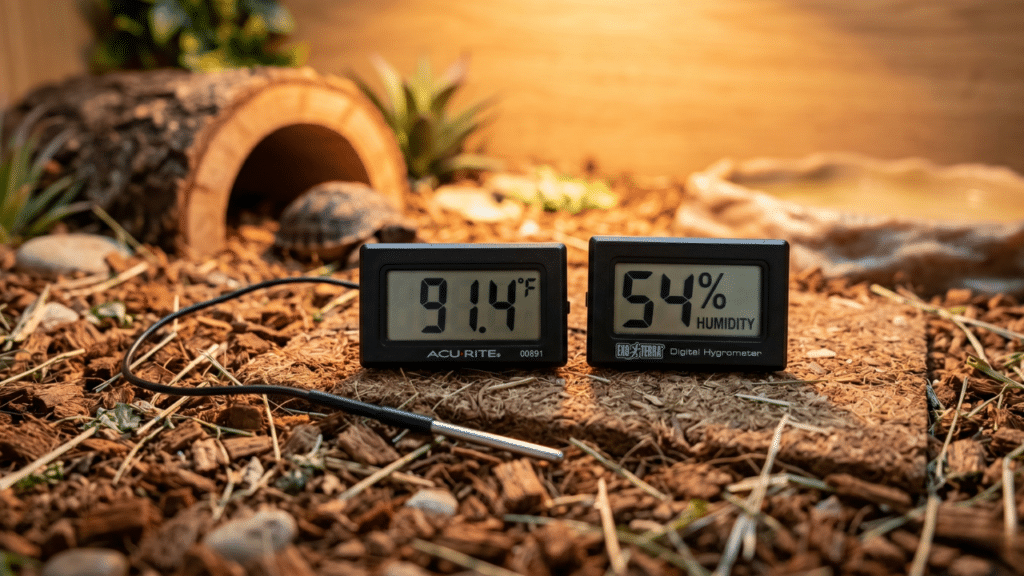 Sulcata Tortoise Temperature and Humidity: The Complete Setup and Troubleshooting Guide 3 Get sulcata tortoise temperature and humidity right at every life stage. This complete guide covers targets, thermal gradients and more.