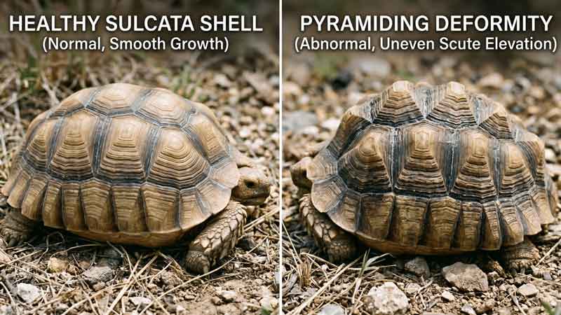 This complete sulcata tortoise size guide covers growth rates by age, healthy vs. rapid growth, housing transitions, and what drives adult size.