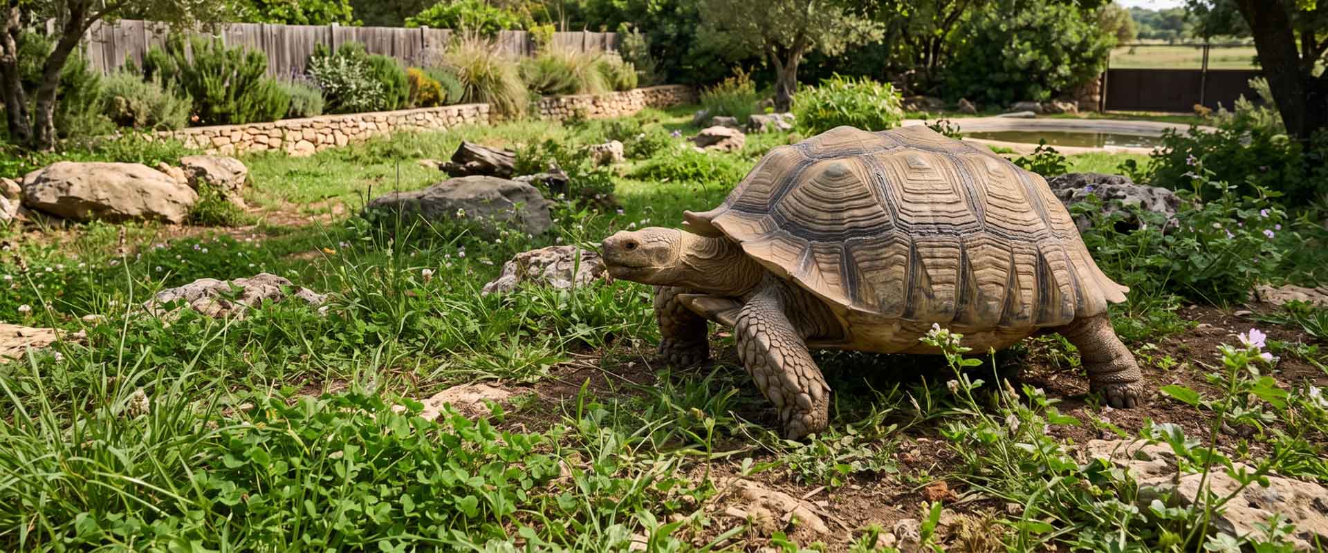 Adult Sulcatas 1 Adult Sulcatas: Long-Term Care for a Giant Tortoise