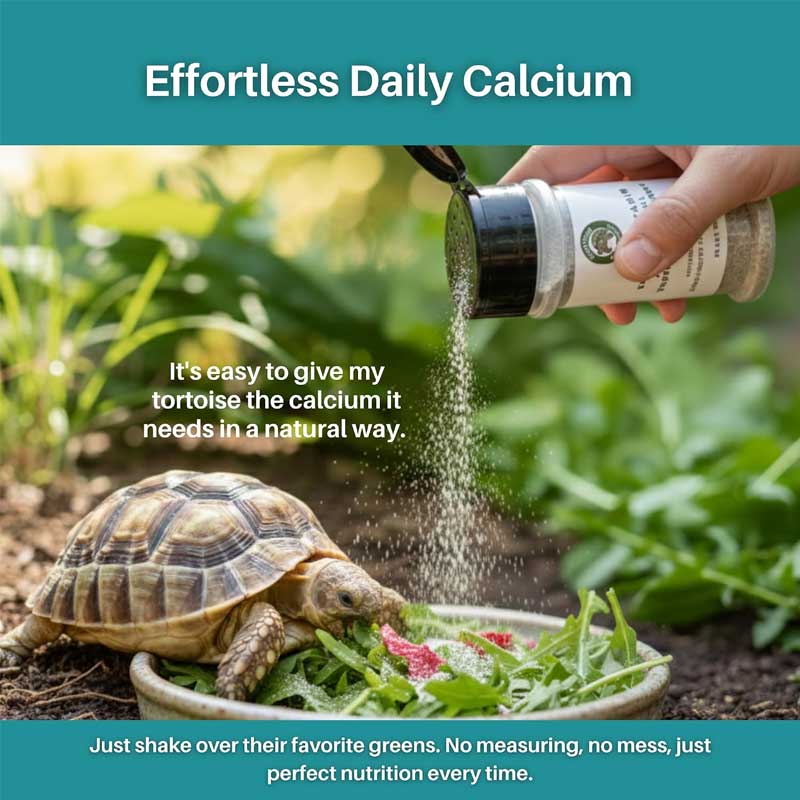 Tortoise Calcium Topper with Vitamin D3
